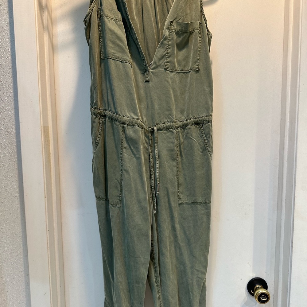 Sanctuary olive green jumpsuit small - Picture 3 of 4